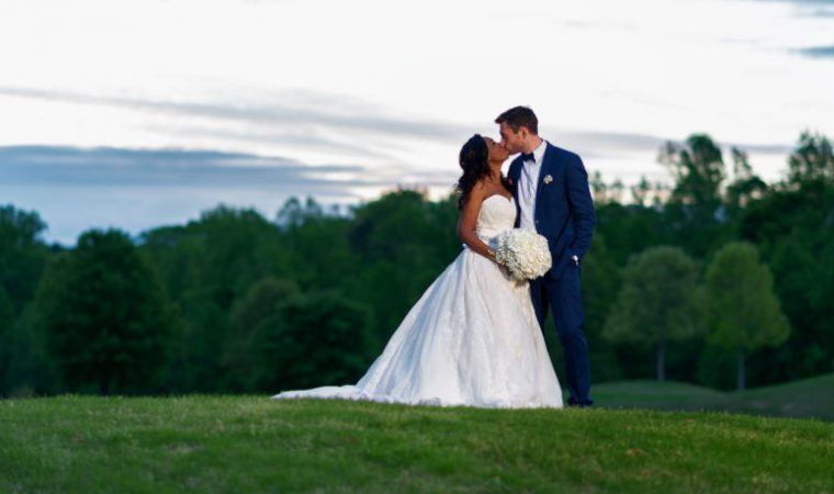 Golf-Lovers Wedding: Beautiful Ceremony at a Golf Course