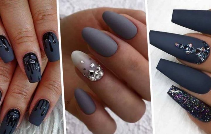 Eye-catching Matte Nail Ideas for Your Bridal Look