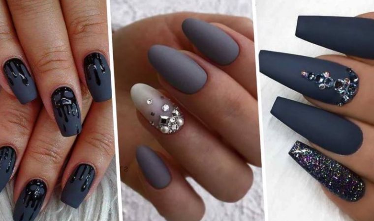Eye-catching Matte Nail Ideas for Your Bridal Look